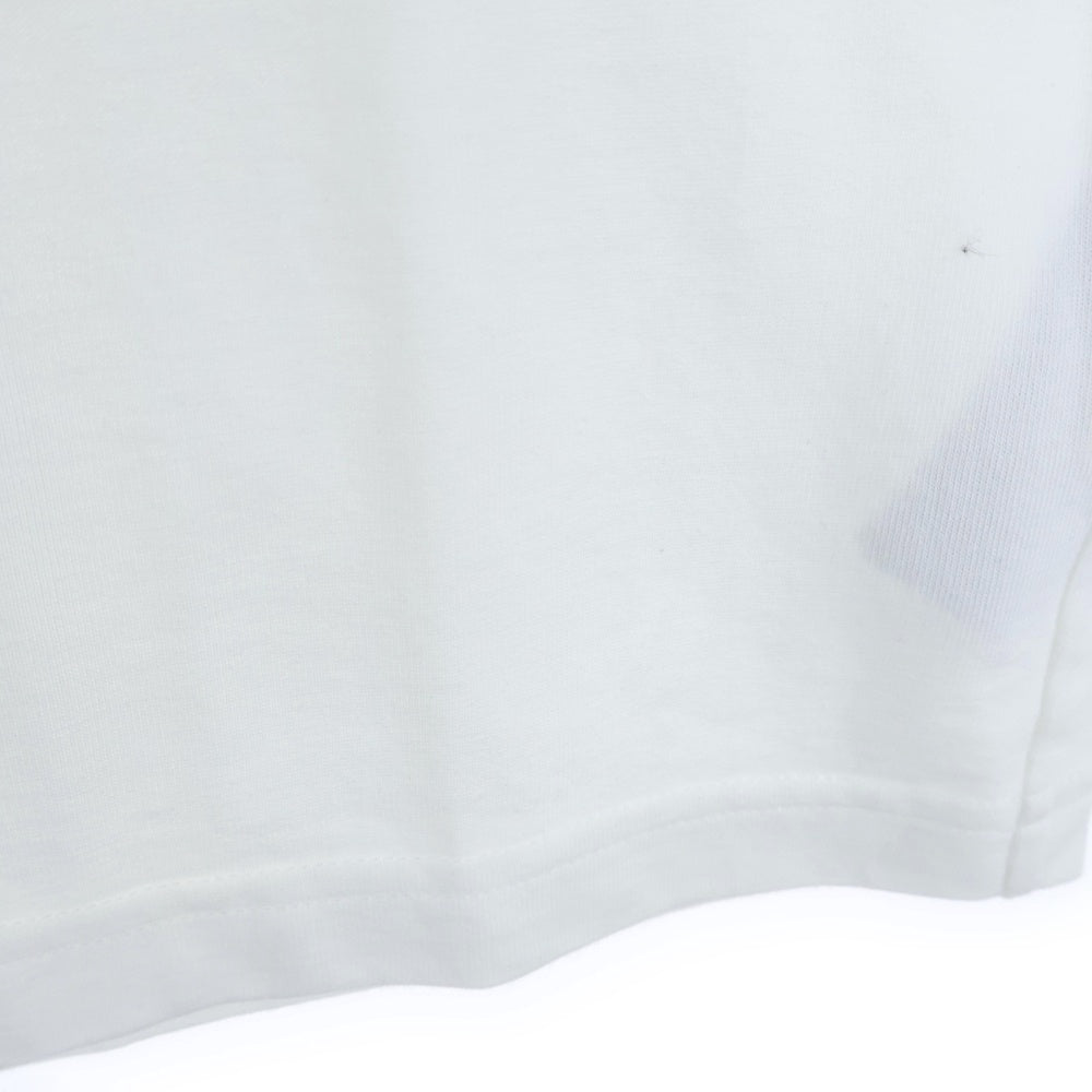 Dior HOMME(ディオールオム) DIOR AND JUDY BLAMET ジュディ ブレイム 刺繍半袖Tシャツカットソー ホワイト 043J625B0554