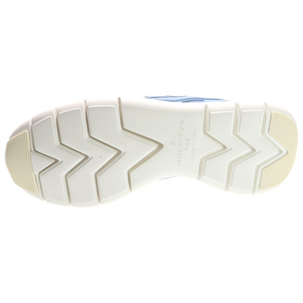 LOUIS VUITTON(ルイヴィトン) ファストレーン ライン モノグラムデニム ローカットスニーカー ランニングシューズ ブルー 1A4U49