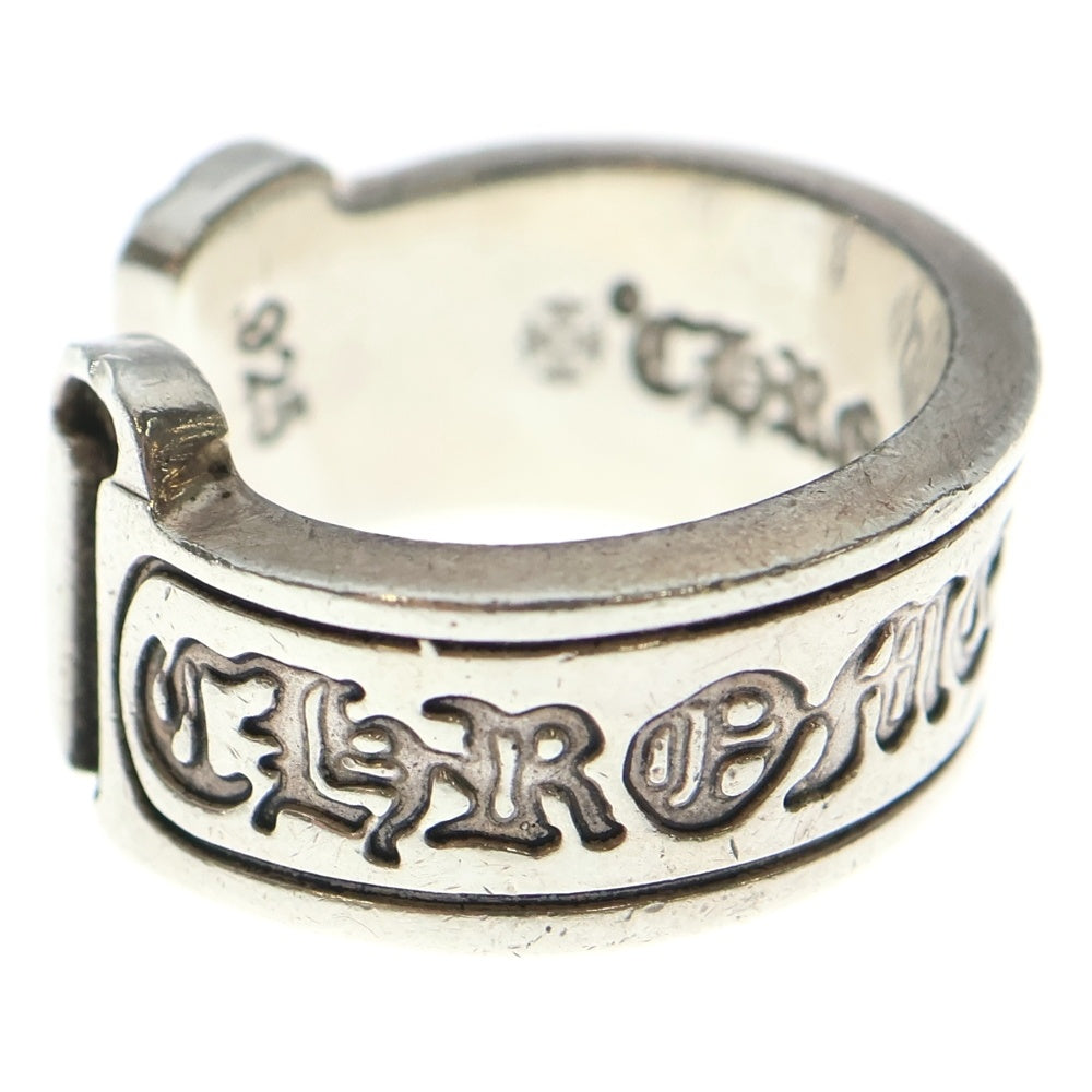 CHROME HEARTS(クロムハーツ) LG SCROLL LABEL ラージスクロールラベル リング シルバーBCA383