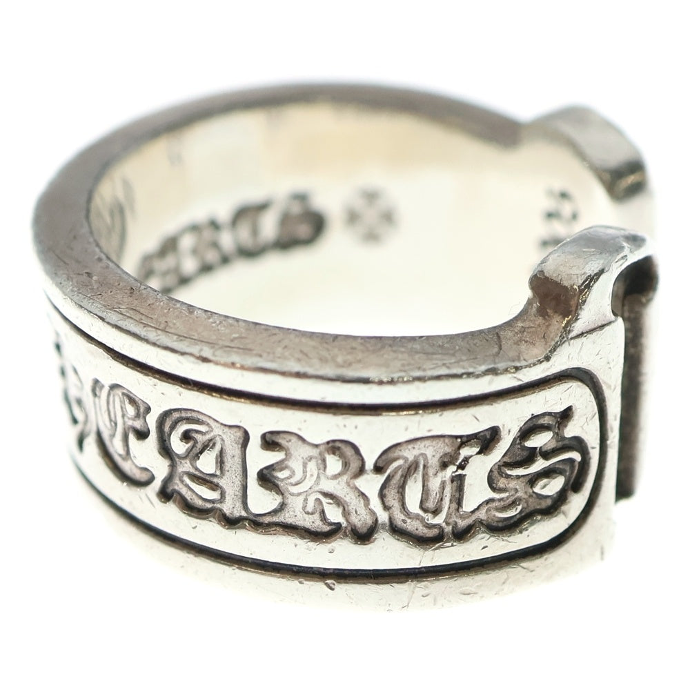 CHROME HEARTS(クロムハーツ) LG SCROLL LABEL ラージスクロールラベル リング シルバーBCA383
