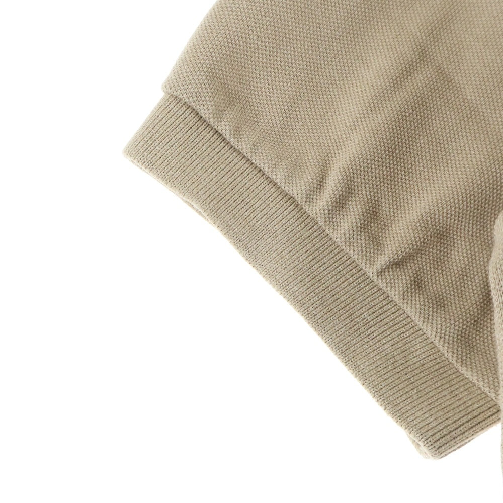 LACOSTE(ラコステ) ロゴ刺繍 半袖ポロシャツ ベージュ PH404P