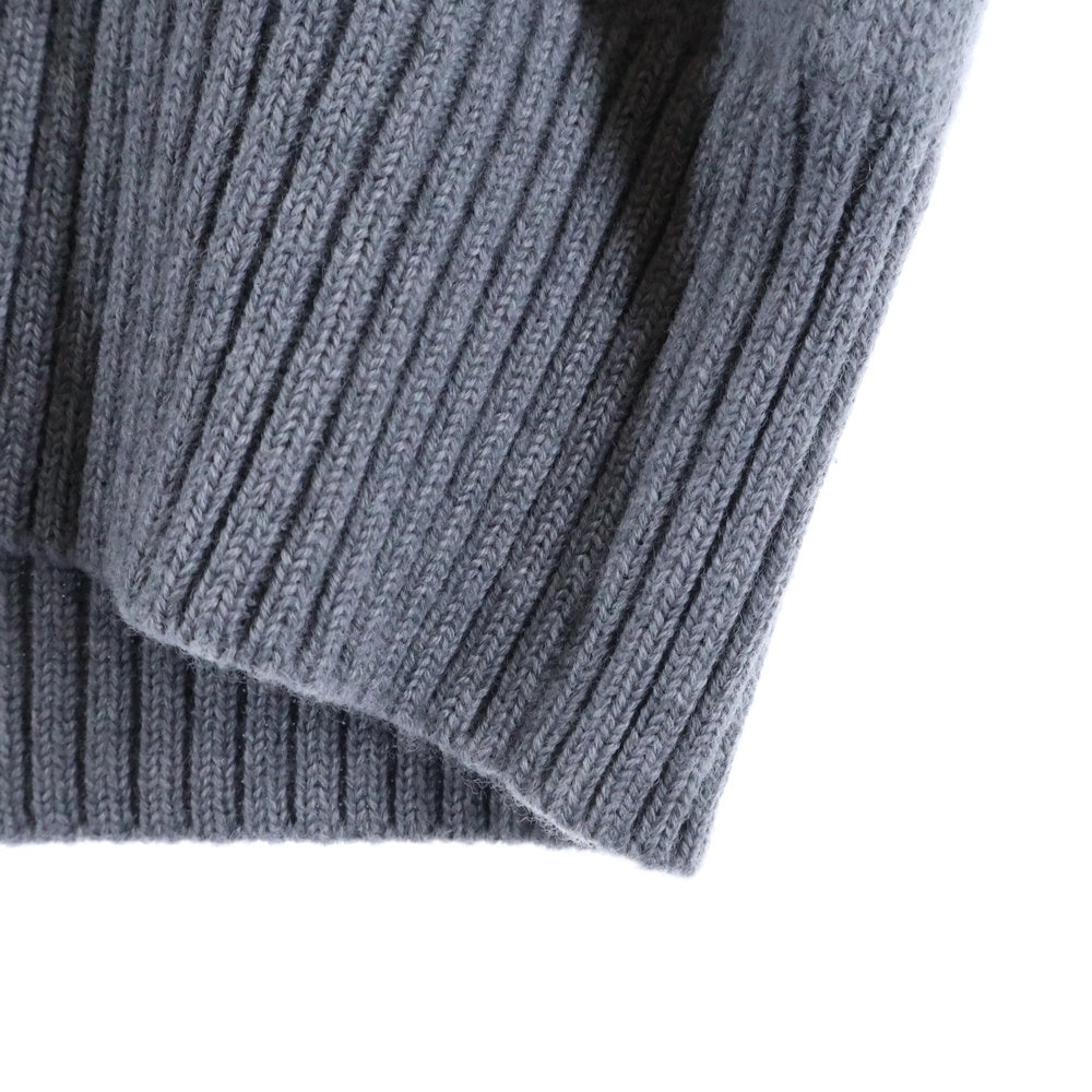 AMI Alexandre Mattiussi(アミアレクサンドルマテュッシ) Ami De Coeur クルーネックフェルトニット セーター UKS002.018 パープル