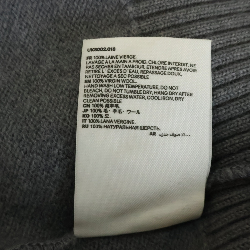 AMI Alexandre Mattiussi(アミアレクサンドルマテュッシ) Ami De Coeur クルーネックフェルトニット セーター UKS002.018 パープル