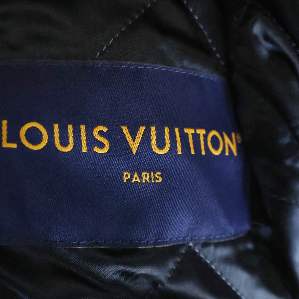 LOUIS VUITTON(ルイヴィトン) 24SS モノグラム ブリーチ デニムジャケット RM241M FRV HQA02W ネイビー