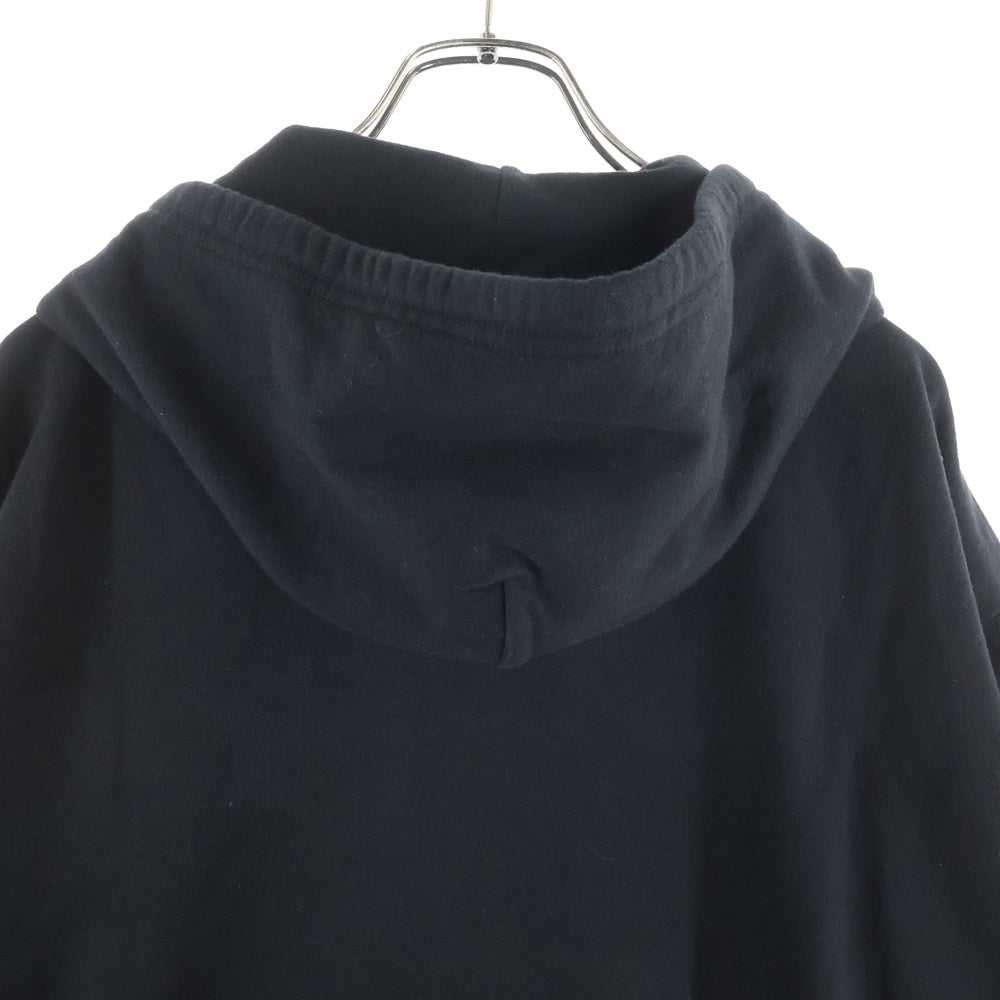 CHROME HEARTS(クロムハーツ) SWTSHRT HD ZIP オンライン限定グリッタープリントジップアップパーカー ブラック/ブラウン
