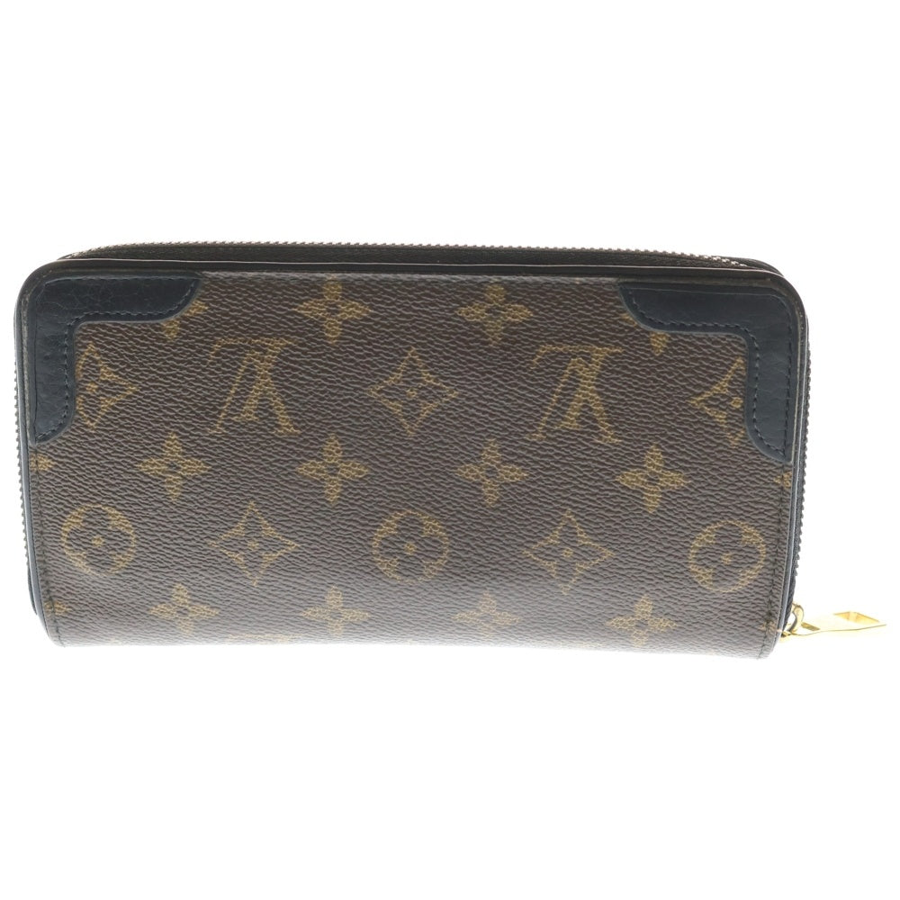 LOUIS VUITTON(ルイヴィトン) モノグラム レティーロ ラウンドファスナー ロングウォレット 長財布 ゴールド金具 ブラウン M61855 レディース