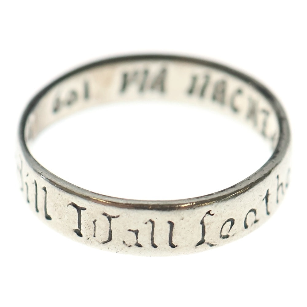 Bill Wall Leather/BWL(ビルウォールレザー) 25TH ANNIVERSARY BAND RING 25周年 バンドリング シルバー