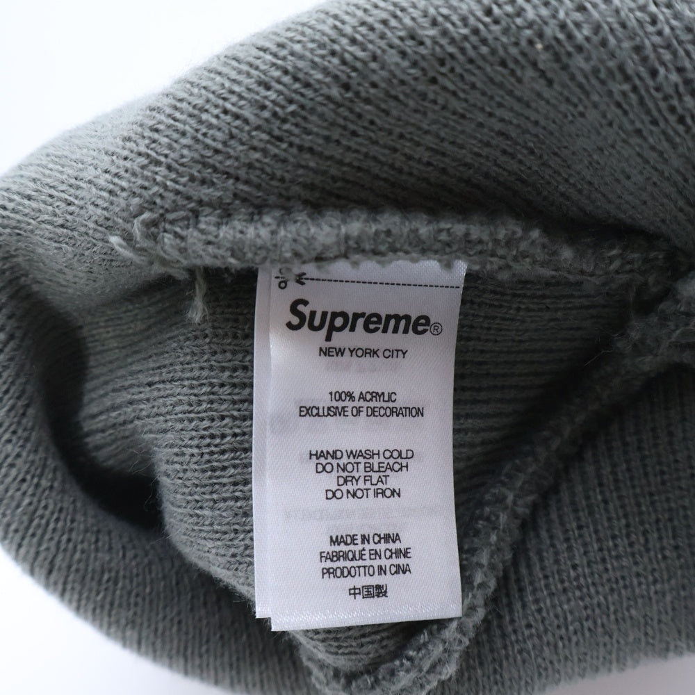 SUPREME(シュプリーム) 22AW Nothing But Beanie ビーニー ニット帽 グレー