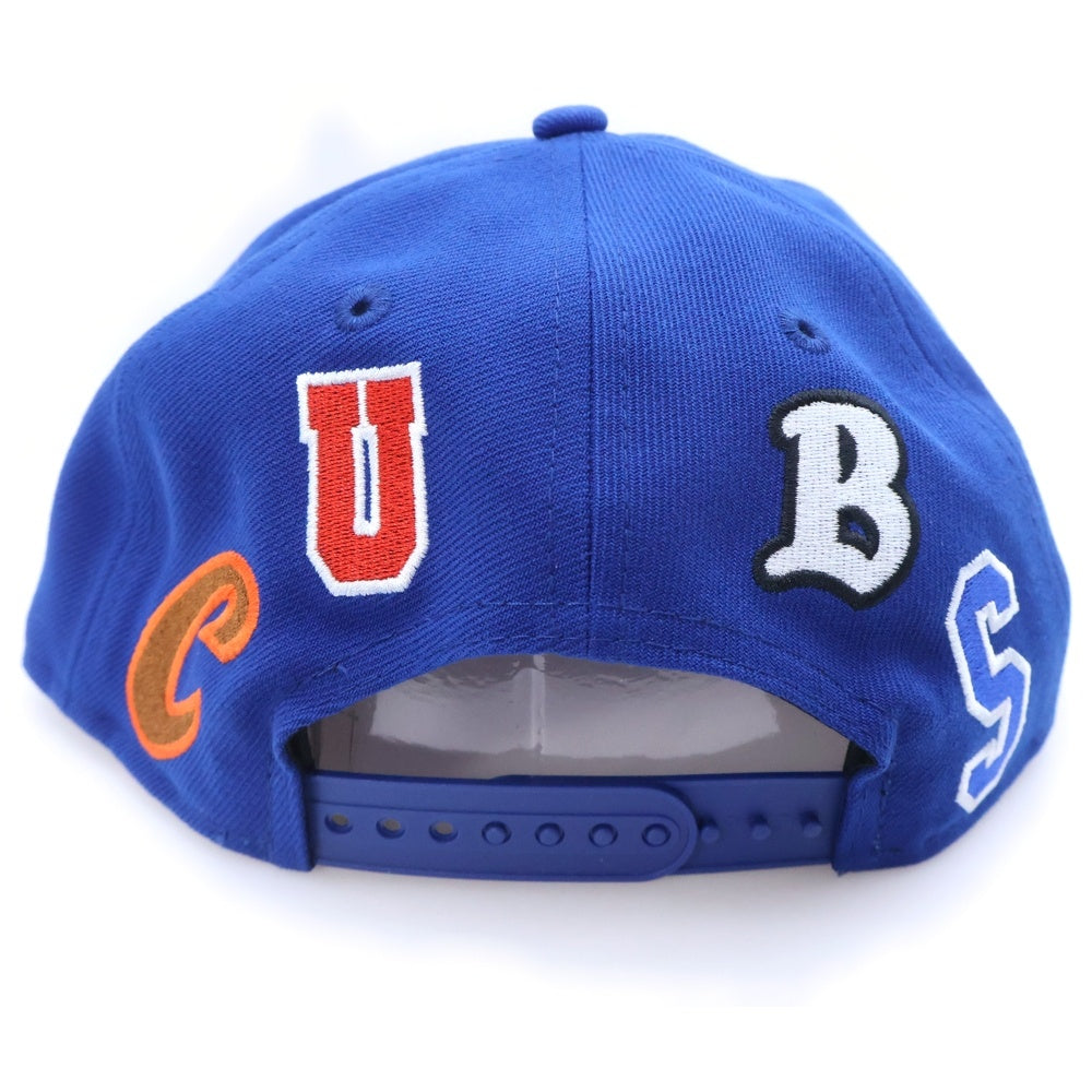 SAINT MICHAEL(セントマイケル) ×25SS NEW ERA NE_CA コットンキャップ 帽子 ブルー SM-HR8-0000-C47