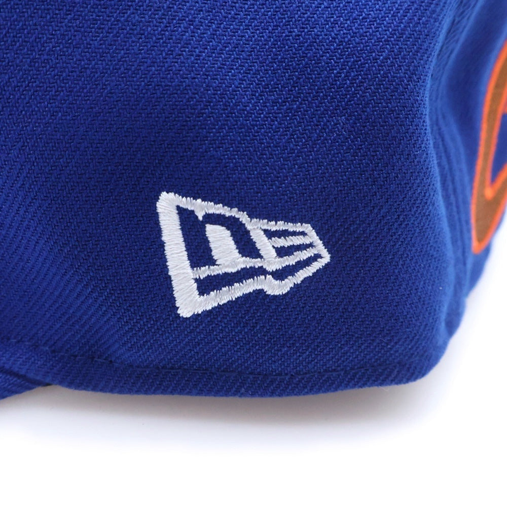 SAINT MICHAEL(セントマイケル) ×25SS NEW ERA NE_CA コットンキャップ 帽子 ブルー SM-HR8-0000-C47