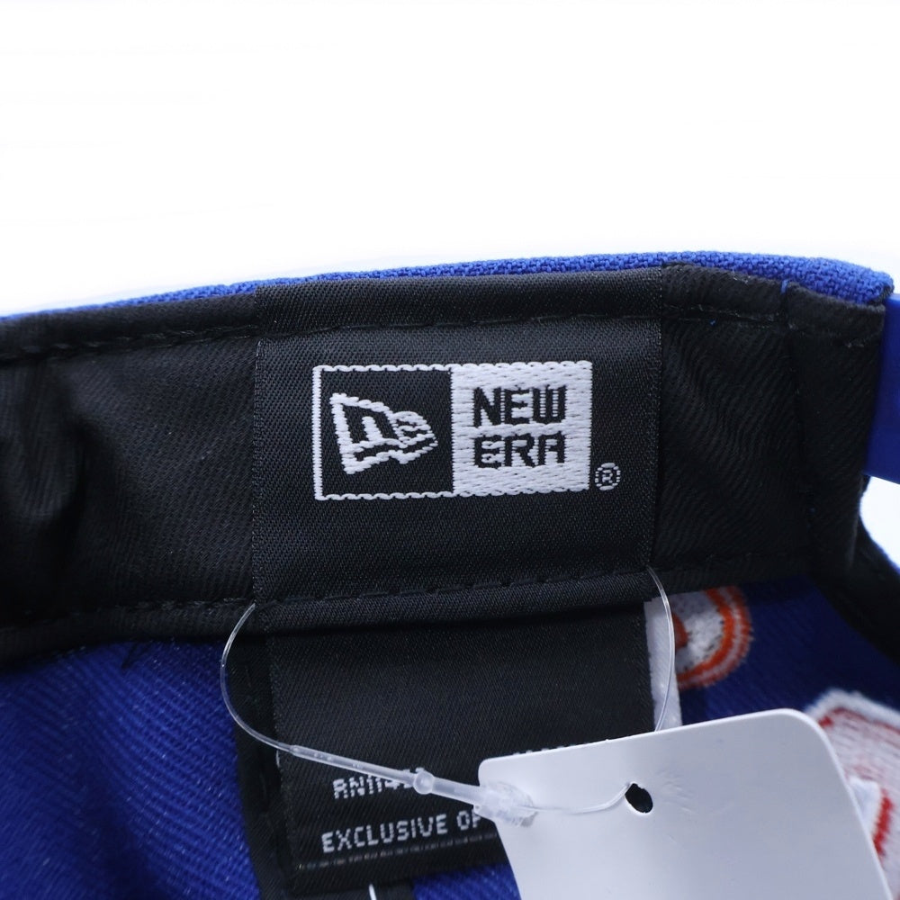 SAINT MICHAEL(セントマイケル) ×25SS NEW ERA NE_CA コットンキャップ 帽子 ブルー SM-HR8-0000-C47