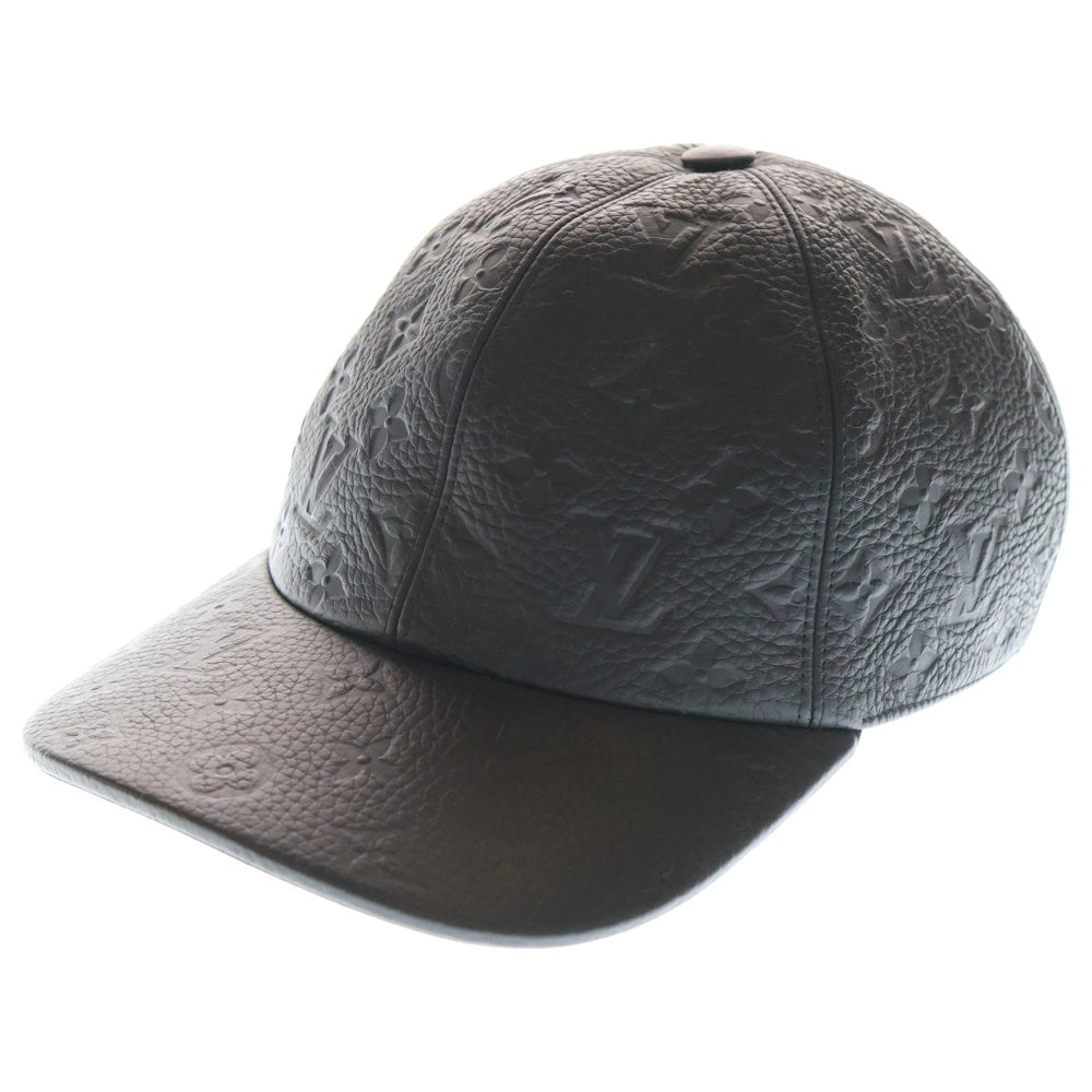 LOUIS VUITTON(ルイヴィトン) アンプラント モノグラムレザー キャップ