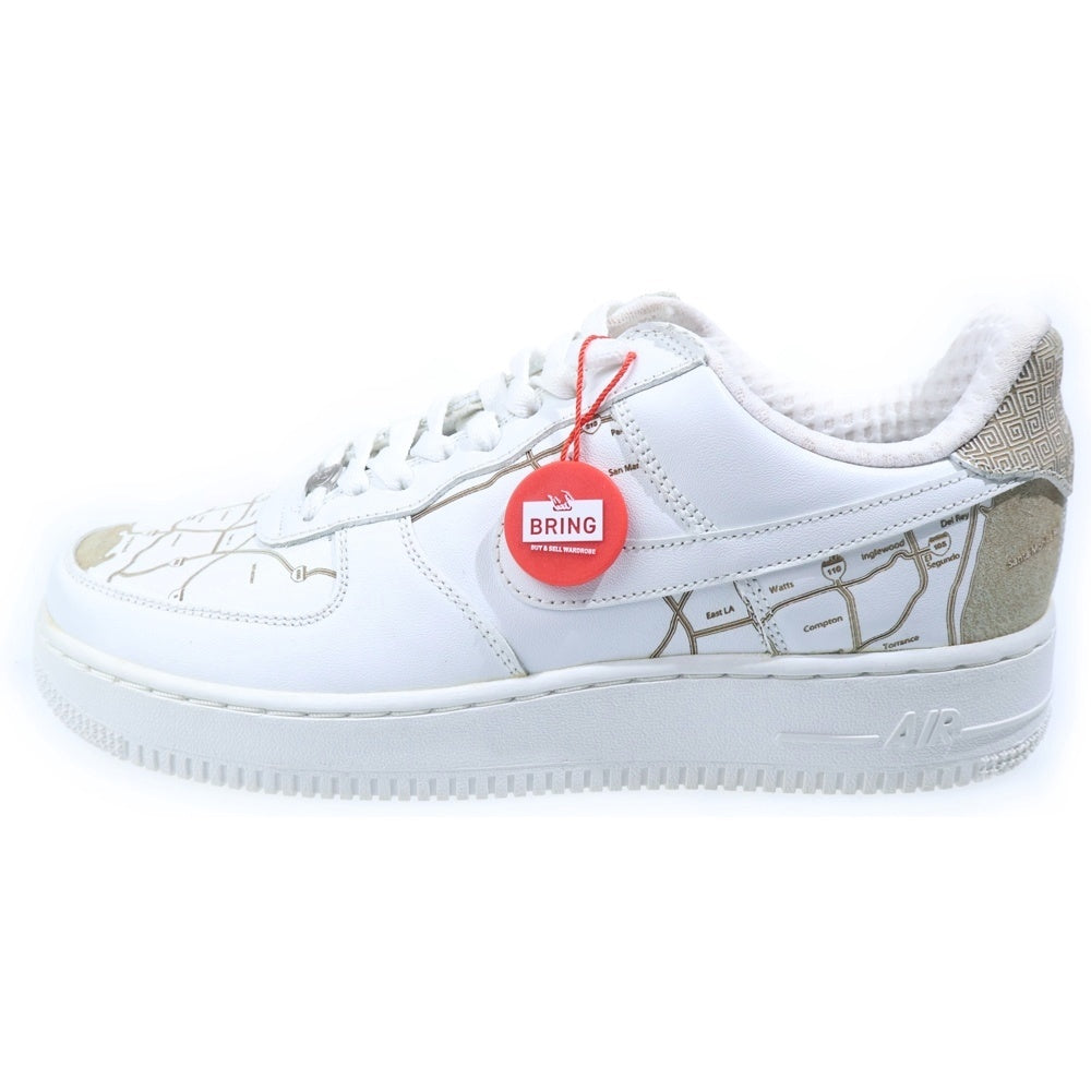NIKE(ナイキ) 【観賞用】AIR FORCE 1 LA MAP 309096-114 エアフォース1 ローカットスニーカー シューズ ホワイト US8.5/26.5m