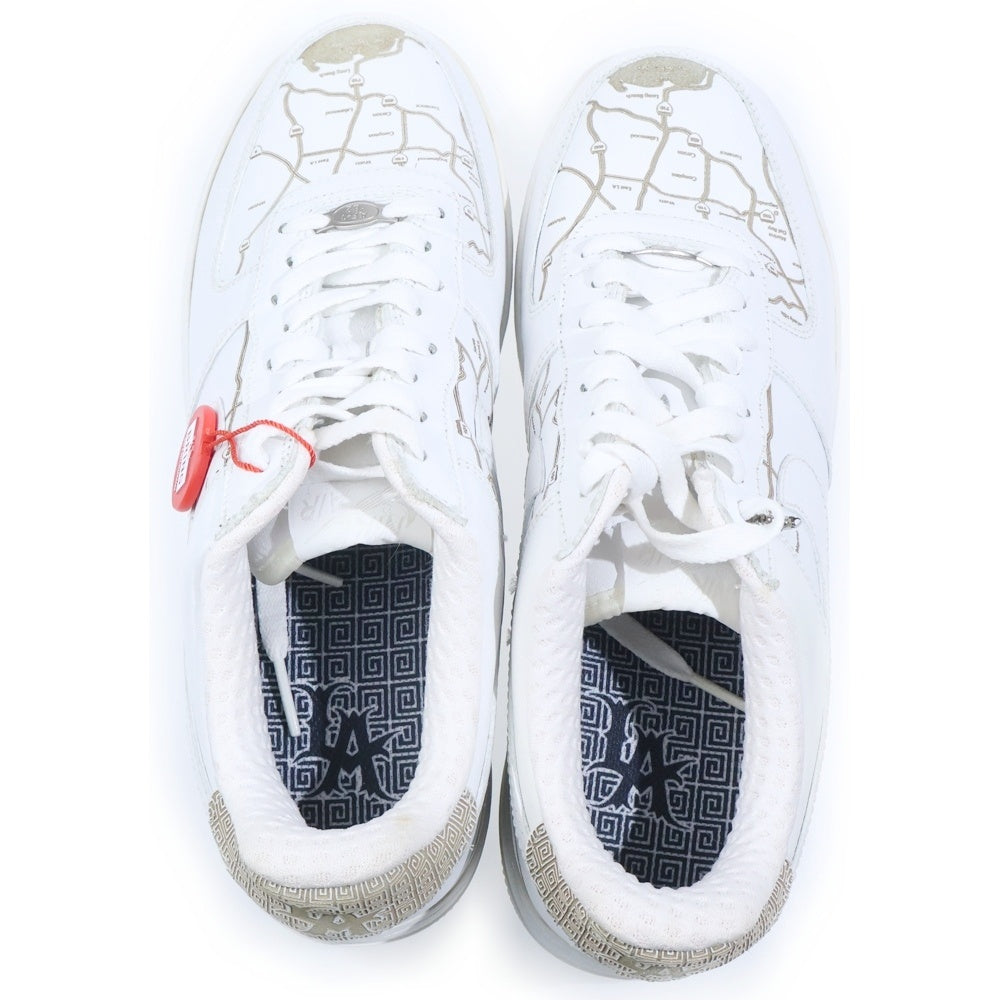 NIKE(ナイキ) 【観賞用】AIR FORCE 1 LA MAP 309096-114 エアフォース1 ローカットスニーカー シューズ ホワイト US8.5/26.5m