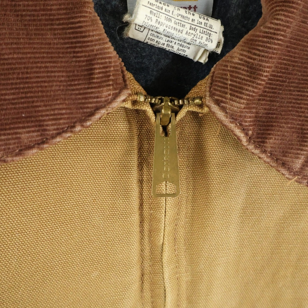 CARHARTT(カーハート) 00S DETROIT JACKET 裏地ブランケット ダック地 デトロイトジャケット ブラウン