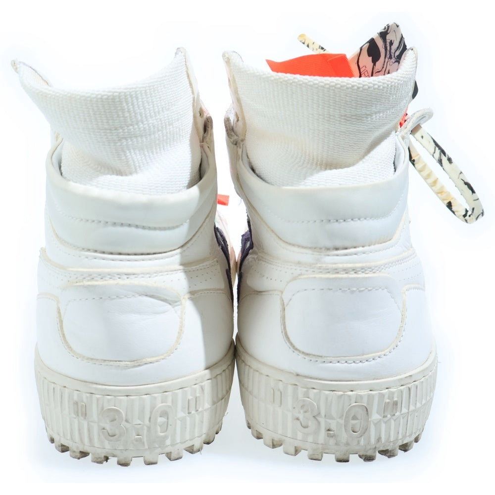 OFF-WHITE(オフホワイト) OFF COURT 3.0 オフコート サイドロゴ ハイカットスニーカー ホワイト