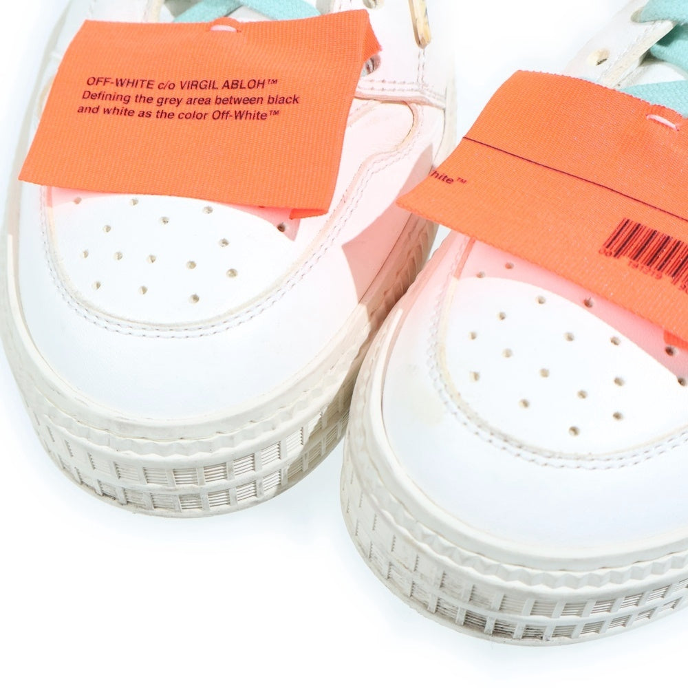 OFF-WHITE(オフホワイト) OFF COURT 3.0 オフコート サイドロゴ ハイカットスニーカー ホワイト