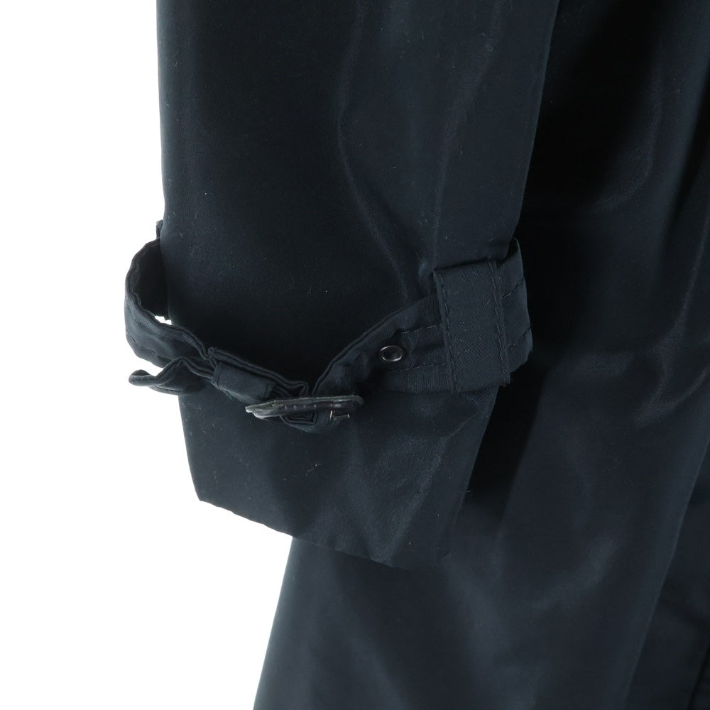 DOLCE & GABBANA(ドルチェアンドガッバーナ) 裏地レオパード コート ブラック F0A36T/FUMC4