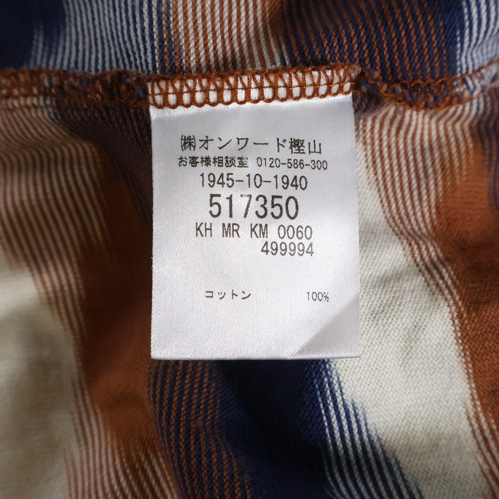 MISSONI(ミッソーニ) 総柄半袖シャツ ブラウン レディース
