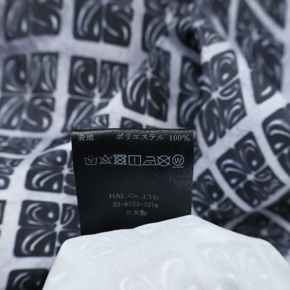 cvtvlist(カタリスト) 総柄 半袖コットンシャツ グレー 2401060201