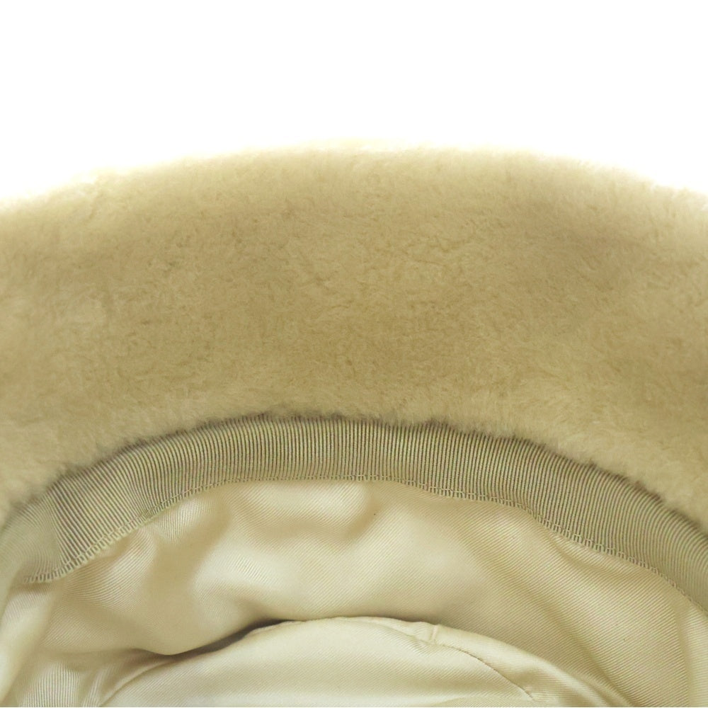 PRADA(プラダ) シアリング バケットハット 1HC137 2EC9 ベージュ レディース