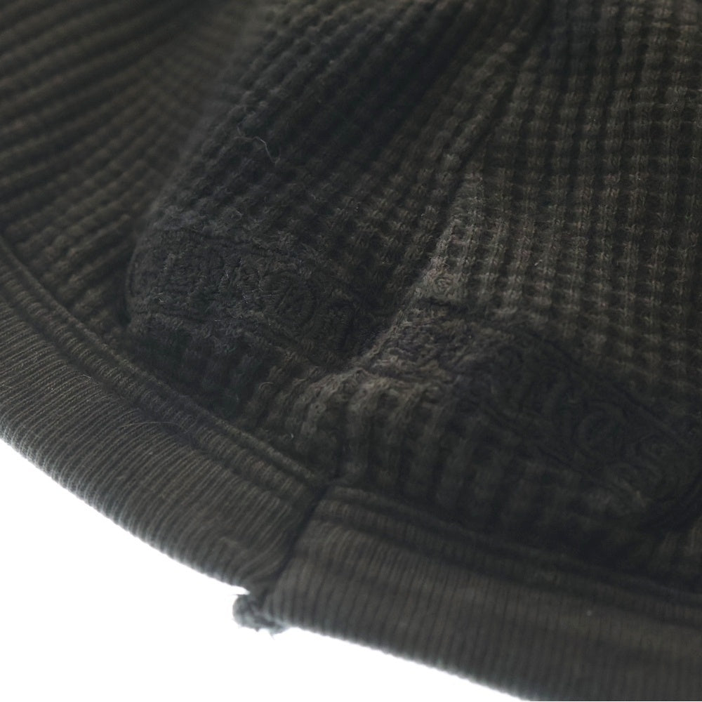 CHROME HEARTS(クロムハーツ) OLD オールド VINE DAGGER THERMAL BEANIE バインダガーデザイン サーマル ビーニー ニット帽 ブラック