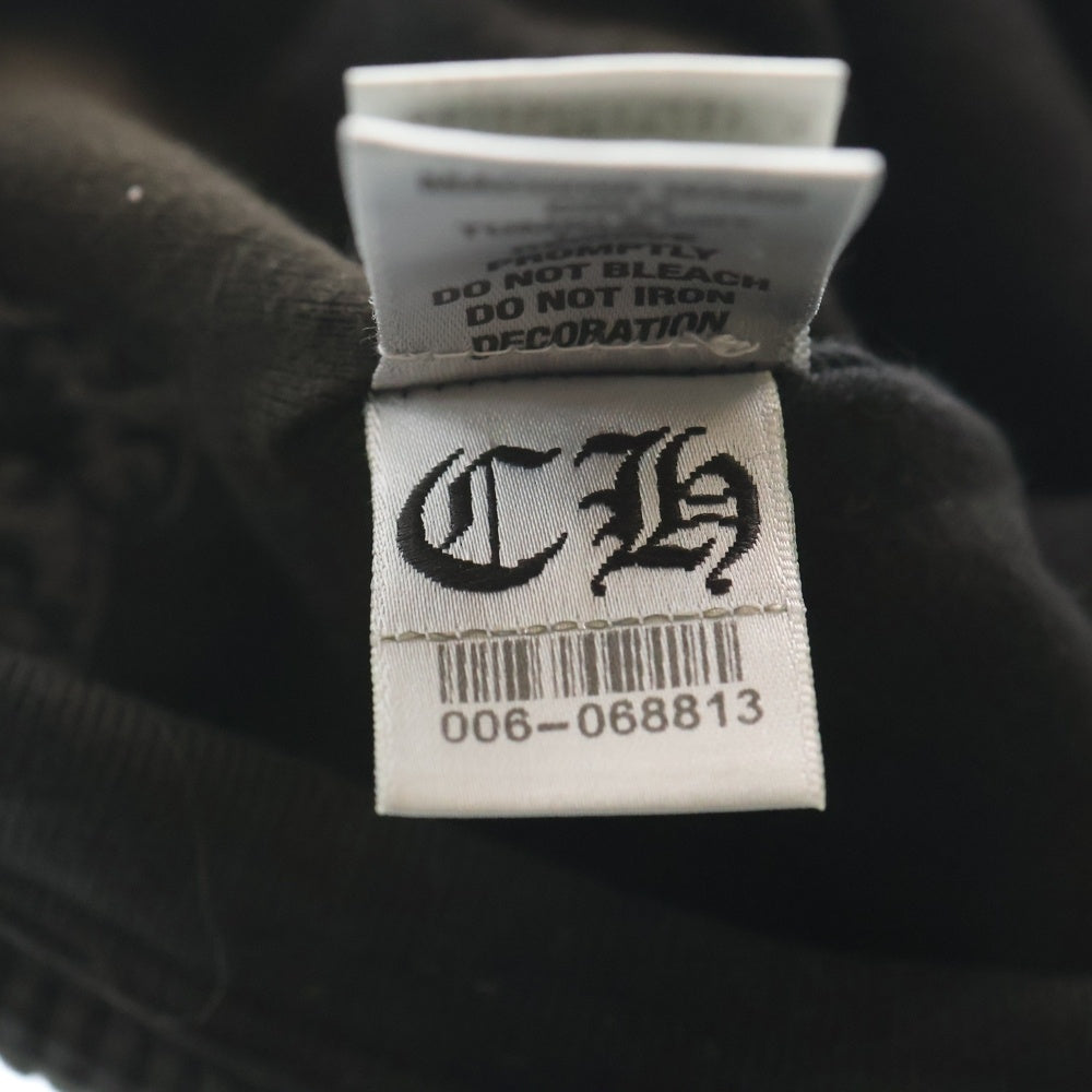 CHROME HEARTS(クロムハーツ) OLD オールド VINE DAGGER THERMAL BEANIE バインダガーデザイン サーマル ビーニー ニット帽 ブラック