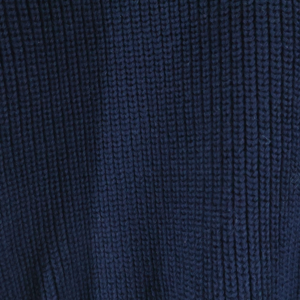 MONCLER(モンクレール) フロントロゴ刺繍 ニットセーター ブラック J19549C00002M1367 レディース