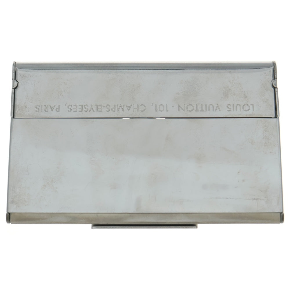 LOUIS VUITTON(ルイヴィトン) ポルトカルトシャンゼリゼ メタル カードケース 名刺入れ シルバー M65227 レディース