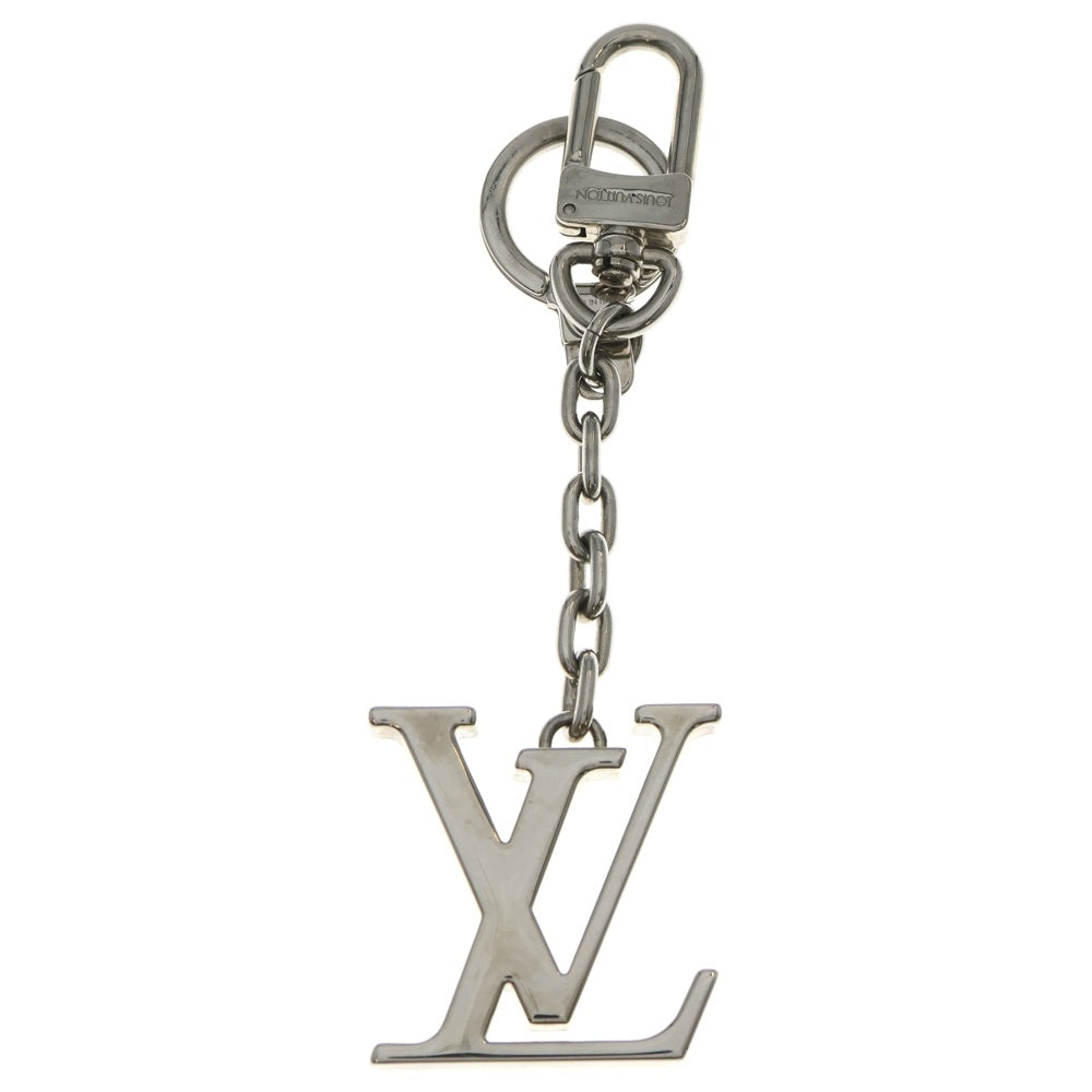 LOUIS VUITTON(ルイヴィトン) ポルトクレ イニシャルLV キーホルダー シルバー M65071 LE0137 レディース