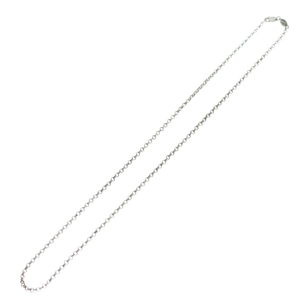 CHROME HEARTS(クロムハーツ) NECKCHAIN R18 ロールチェーンネックレス 18inch シルバー BCA083