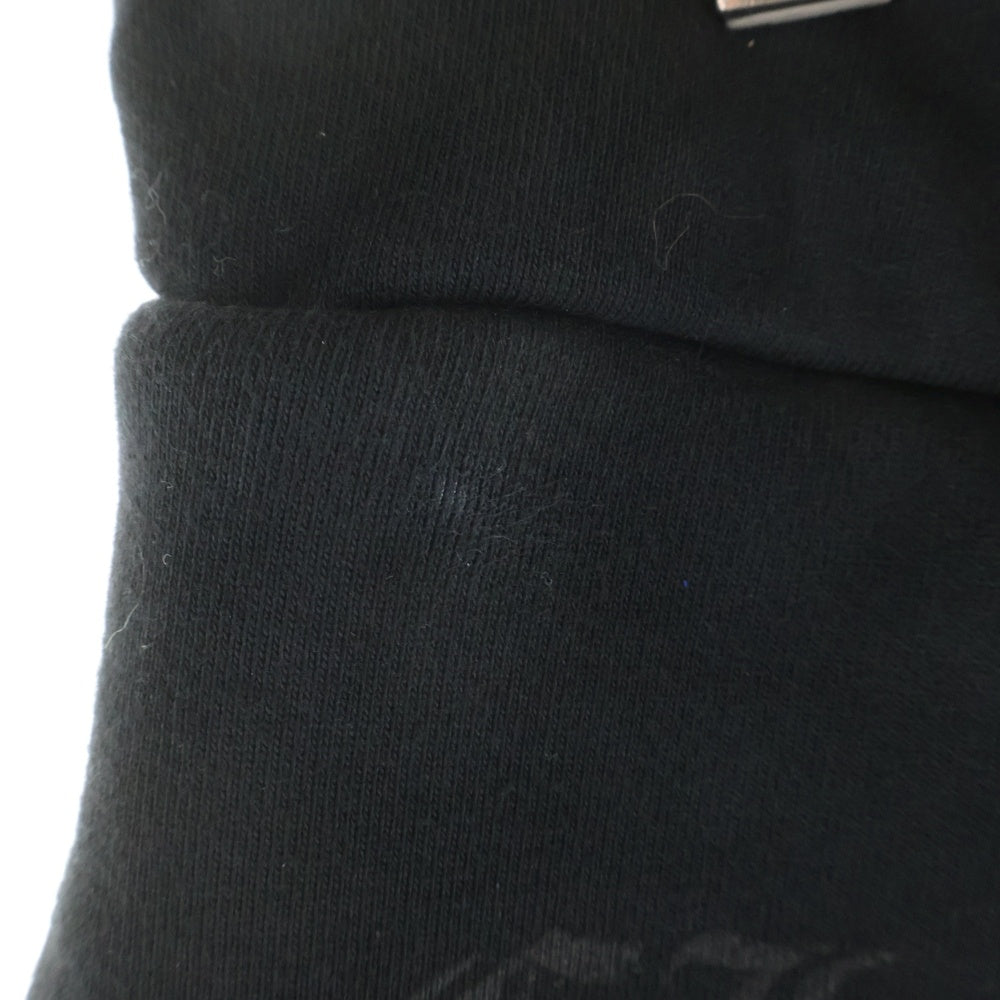 CHROME HEARTS(クロムハーツ) SWTSHRT PANTS フロントスクロールラベル サイドロゴ プリント スウェットパンツ ブラック/ブルー