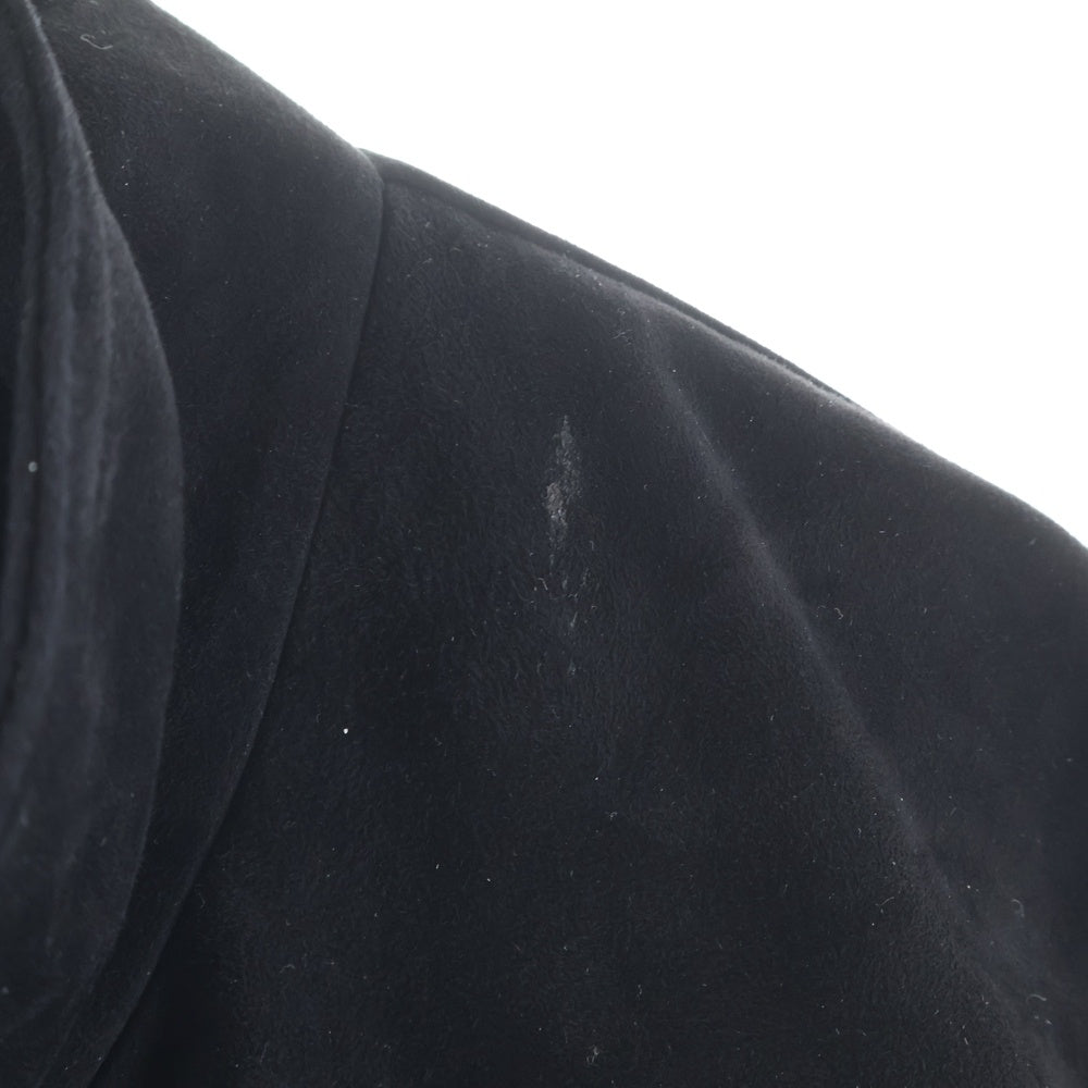 BALENCIAGA(バレンシアガ) 25AW スエードレザー ジップアップジャケット ブラック 850014 TTS08