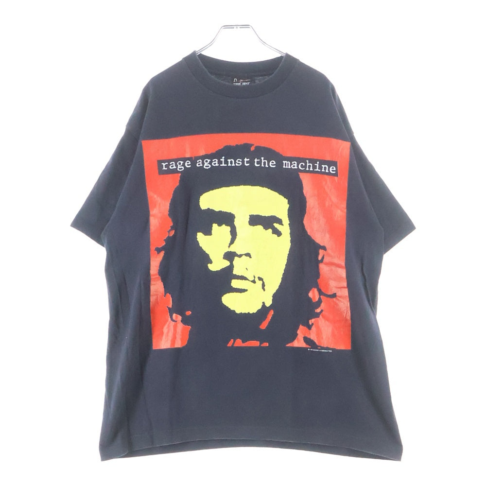 VINTAGE(ヴィンテージ) 90s Rage Against The Machine CHE GUEVARA レイジアゲインストザマシーン チェ ゲバラ クルーネック 半袖Tシャツ ブラック