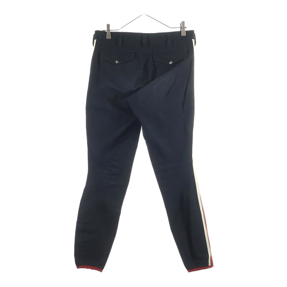 GUCCI(グッチ) 18SS Sideline Stretch Pants サイドラインストレッチパンツ 495695 Z7576 ブラック