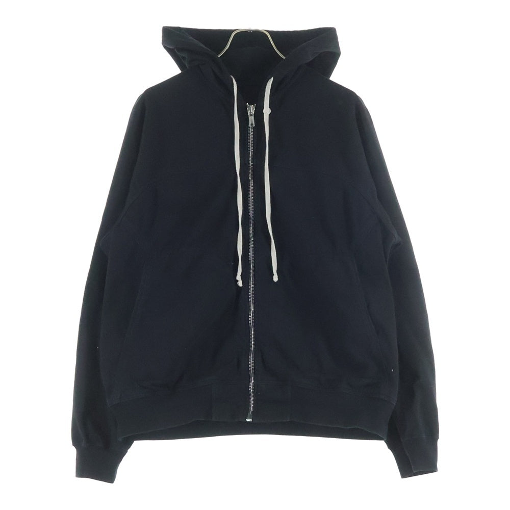 Rick Owens(リックオウエンス) 24AW WINDBREAKER ジップアップパーカー RU02D6241-BA ブラック