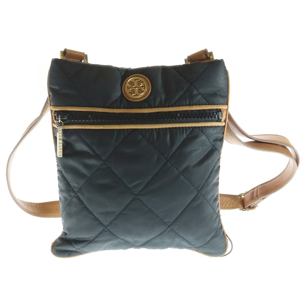 TORY BURCH(トリー バーチ) 斜め掛けミニショルダーバッグ ブラック/ブラウン レディース