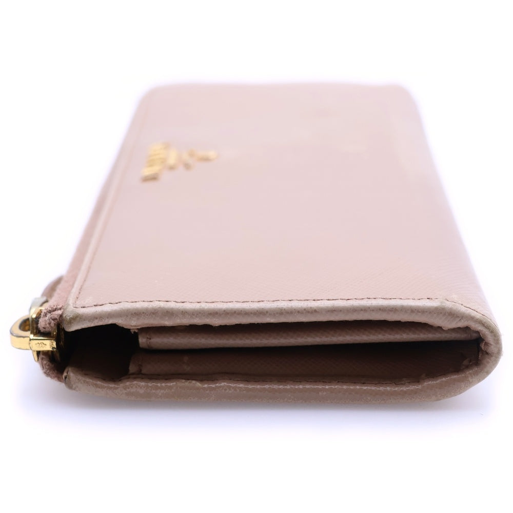 PRADA(プラダ) L字ファスナー長財布 1M1183 ベージュ レディース