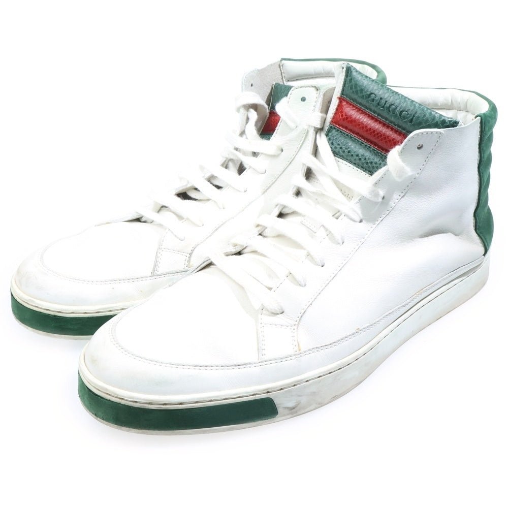 GUCCI(グッチ) ハイカットスニーカー ホワイト 368423