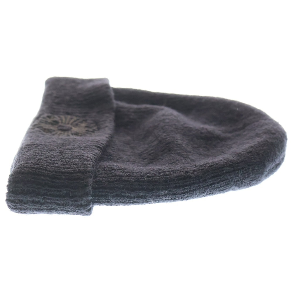 CHROME HEARTS(クロムハーツ) WOOL WATCH CAP CHプラス刺繍ウールビーニー ニットキャップ 帽子 ブラック