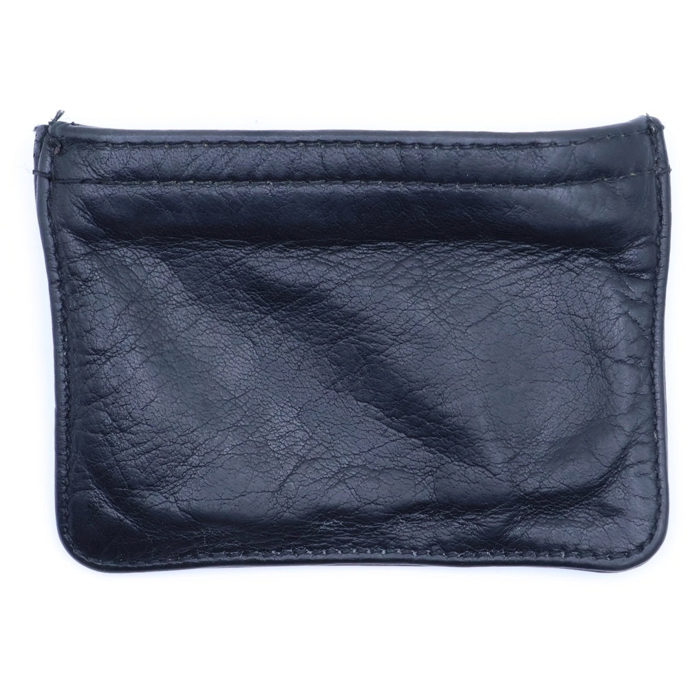 CHROME HEARTS(クロムハーツ) ZPR CHNG PURSE2 チェンジパース #2ダガージップコインケース レザー ブラック