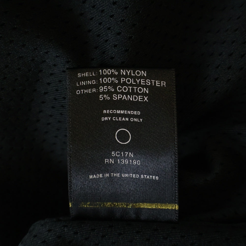 FEAR OF GOD(フィアオブゴッド) FIFTH COLLECTION フィフスコレクション サテンベースボールジャケット ロゴパッチ ブラック 5C17N