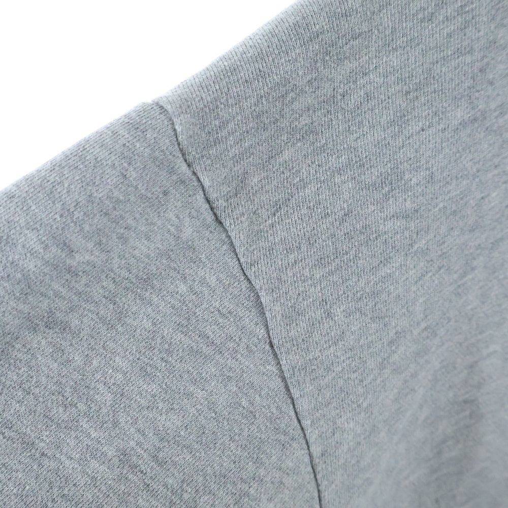 CELINE(セリーヌ) 21AW Loose Sweatshirt In Cotton Fleece ドローコード フーディー スウェット プルオーバーパーカー グレー 2Y468670Q