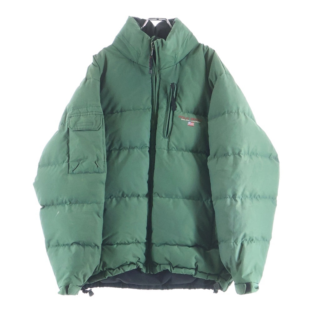 POLO SPORT RALPH LAUREN(ポロスポーツラルフローレン) リバーシブルダウンジャケット グリーン/ブラック