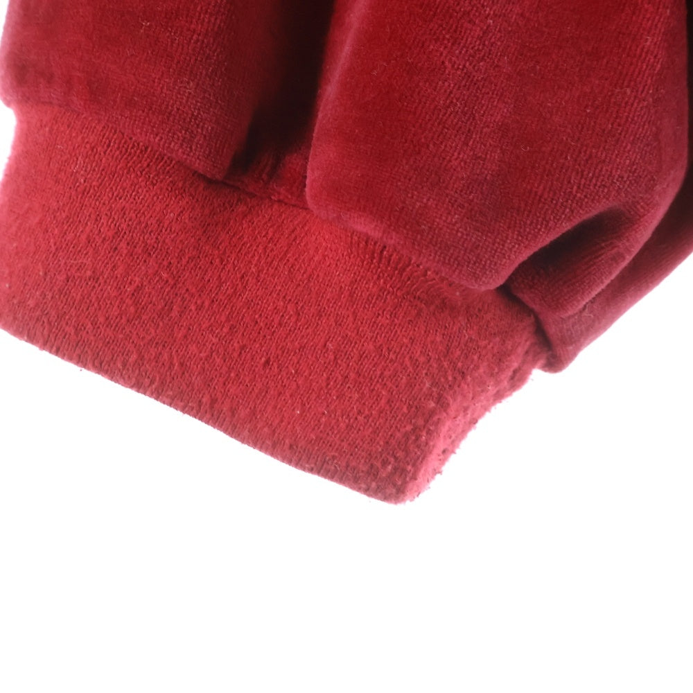 FUBU(フブ) ×forever 21 VELOUR JACKET ベロアジャケット レッド