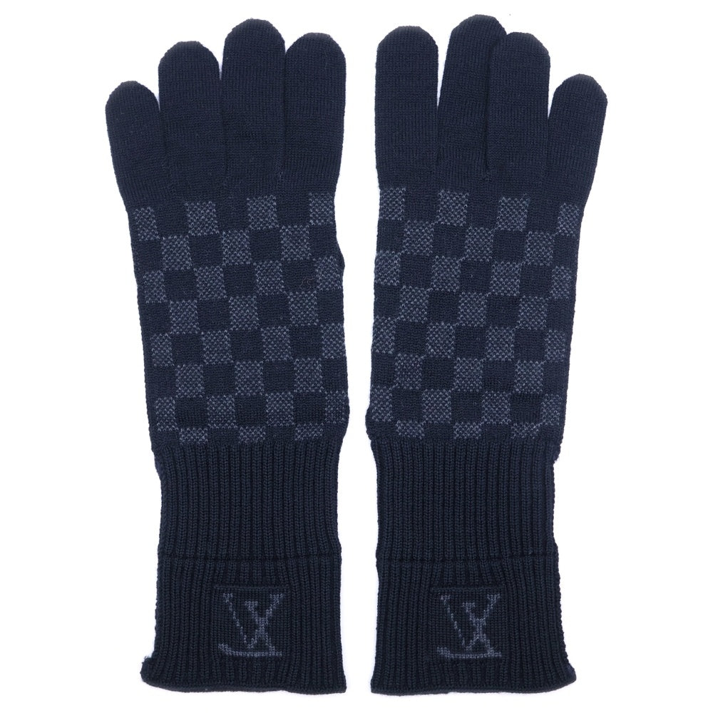 LOUIS VUITTON(ルイヴィトン) ダミエグラフィット 手袋 ブラック M7006