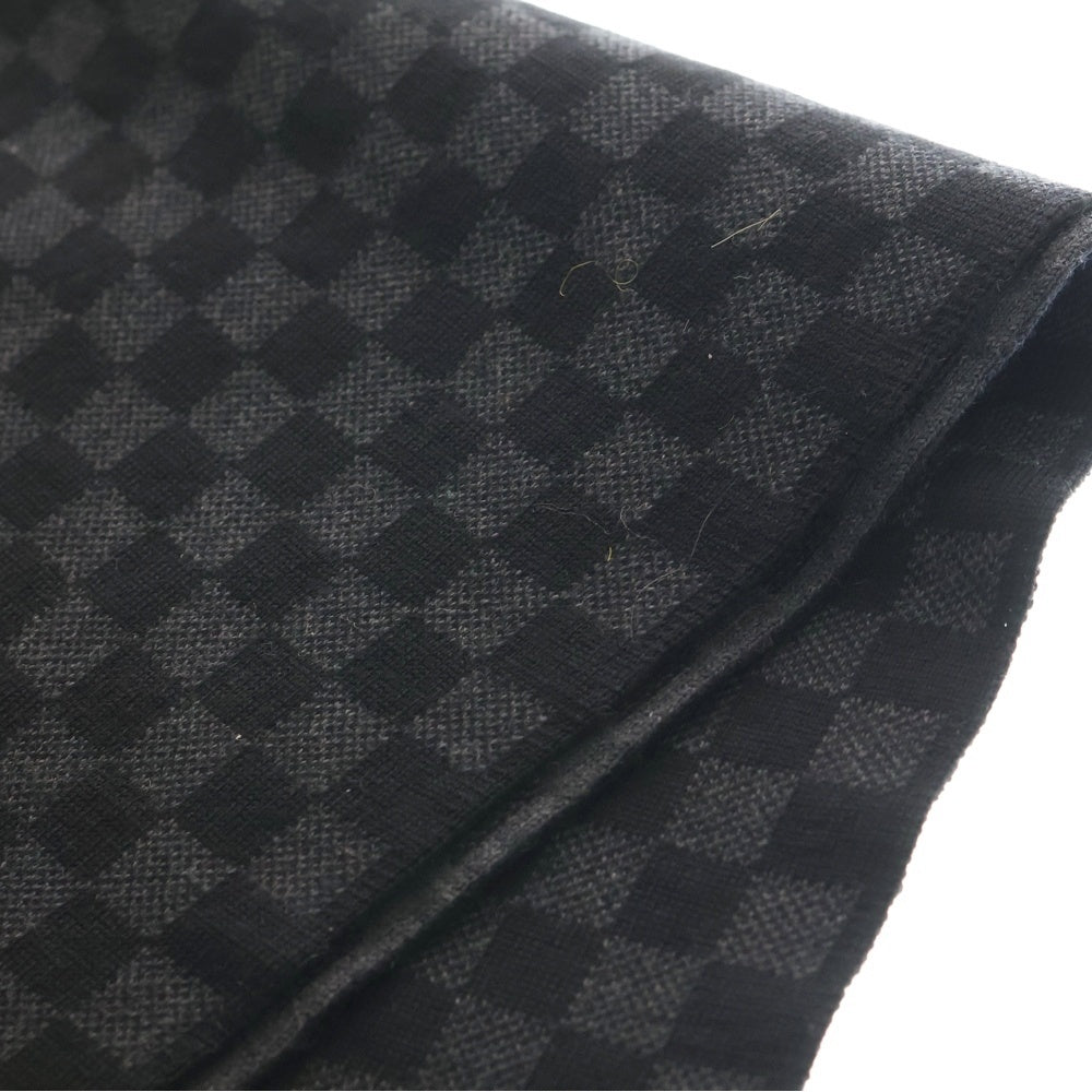LOUIS VUITTON(ルイヴィトン) エシャルプ プティ ダミエ マフラー ブラック M70028