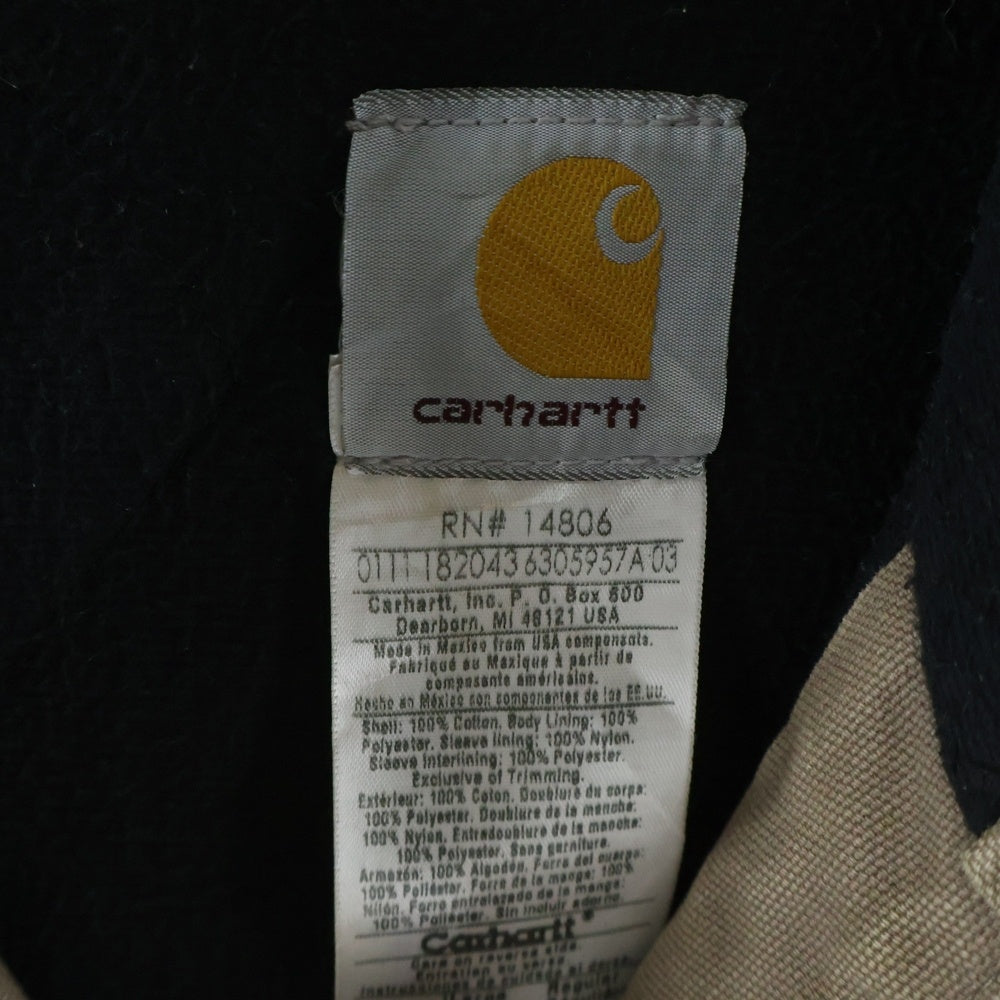 CARHARTT(カーハート) INTAGE DUCK ACTIVE HOODED JACKET ヴィンテージ ダックアクティブフーデッドジャケット ブラウン