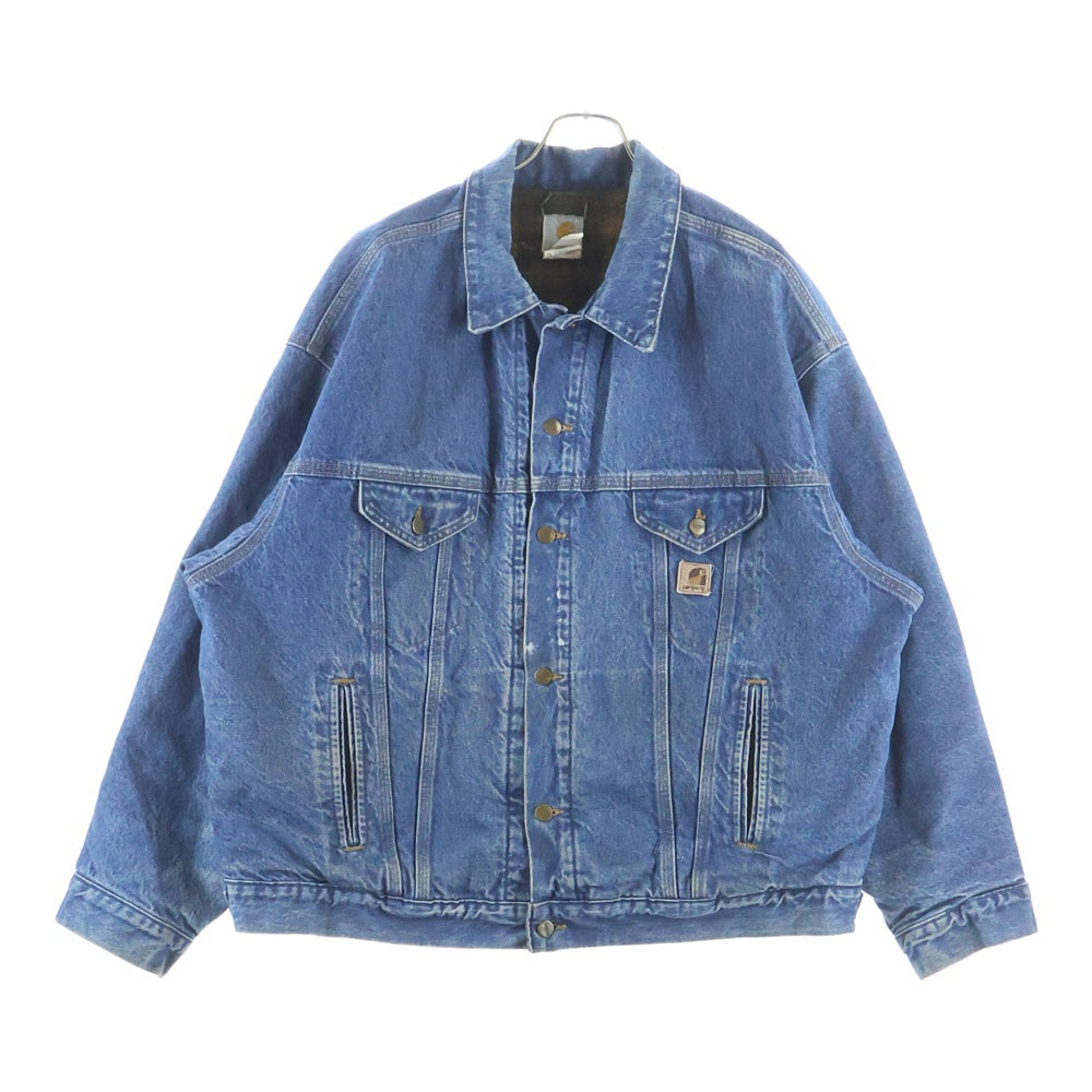 CARHARTT(カーハート) 90S Blanket lined denim tracker jacket ブランケット デニムトラッカージャケット インディゴ