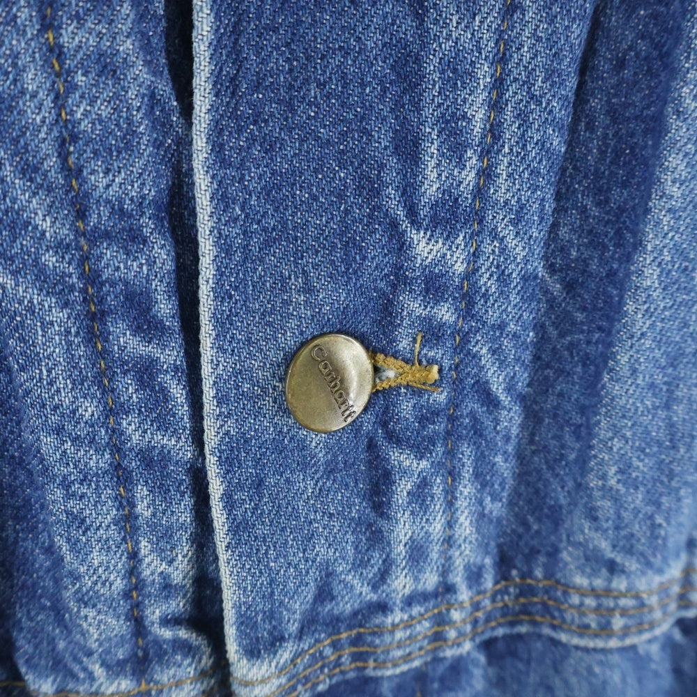 CARHARTT(カーハート) 90S Blanket lined denim tracker jacket ブランケット デニムトラッカージャケット インディゴ
